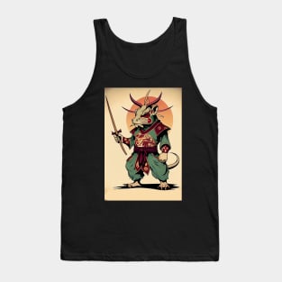 Samurai Pig Tank Top